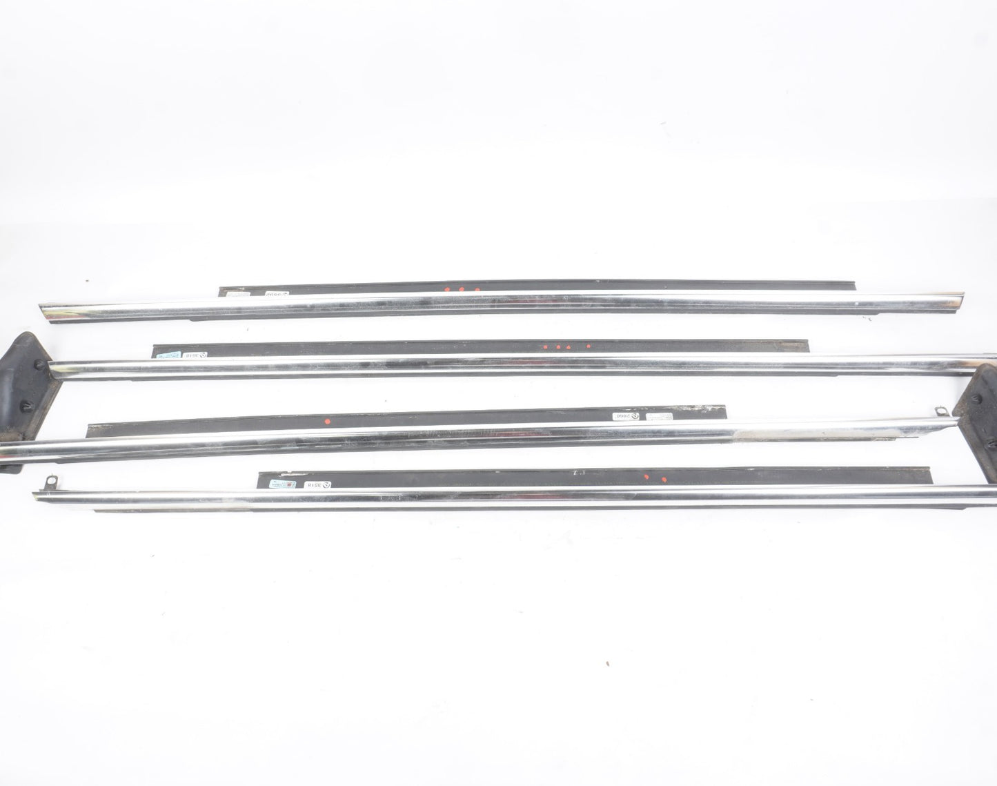 2011-2017 Audi A8L Door Window Belt Molding Trim Front & Rear *Long Base* OEM