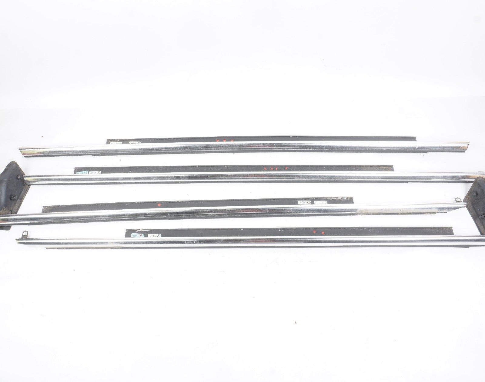 2011-2017 Audi A8L Door Window Belt Molding Trim Front & Rear *Long Base* OEM
