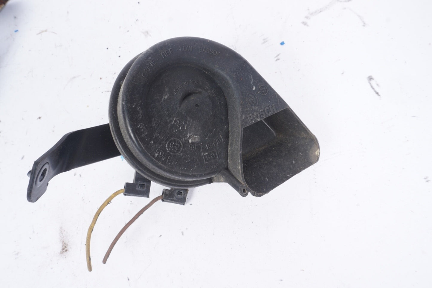 07-14 Mercedes W221 S550 CL550 Horn Pair High and Low Tone OEM