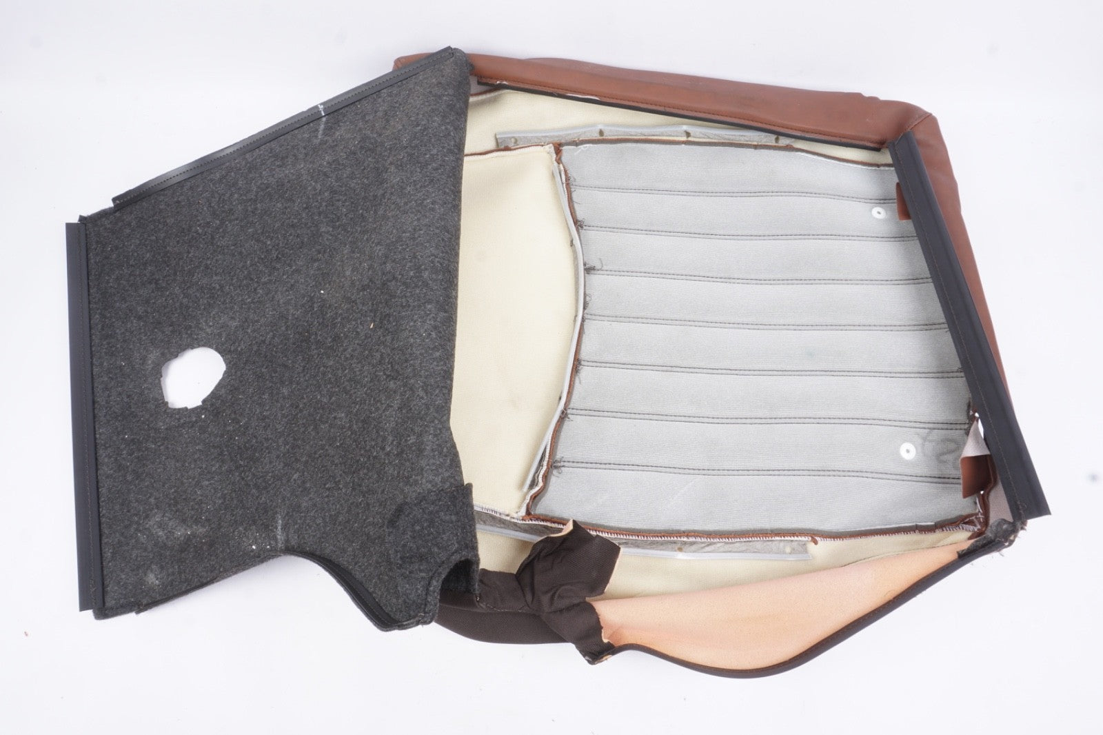 2012 - 2015 Fiat 500 Rear Left Seat Bench Upper Cushion OEM