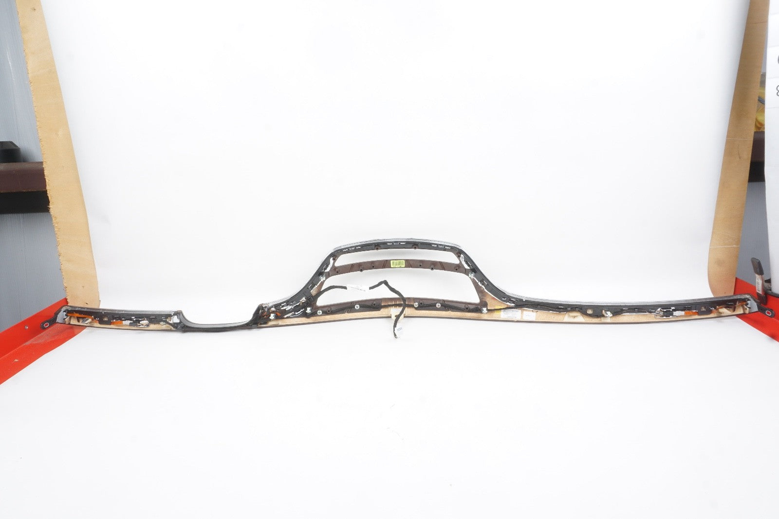 07-13 Mercedes W221 S63 S550 Dashboard Center Trim Molding 2216805471 Wood OEM