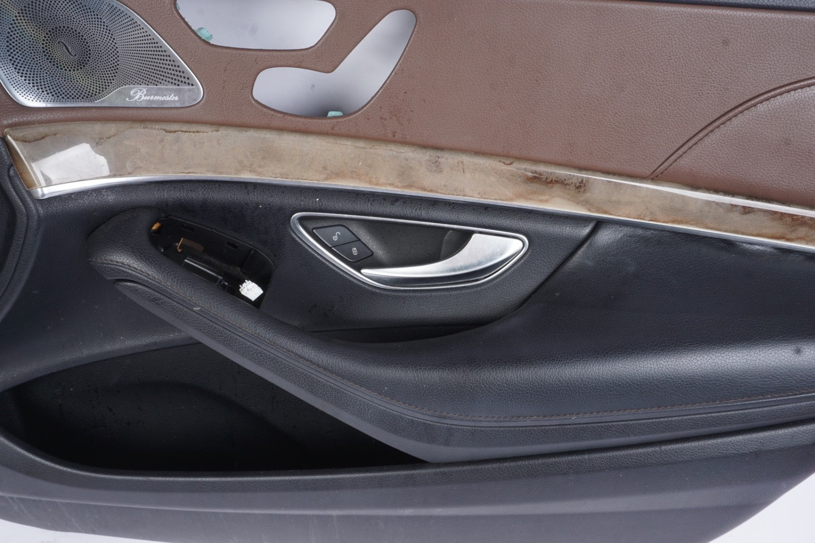 14-17 Mercedes W222 S550 S550e Front Right Passenger Side Door Panel Black OEM