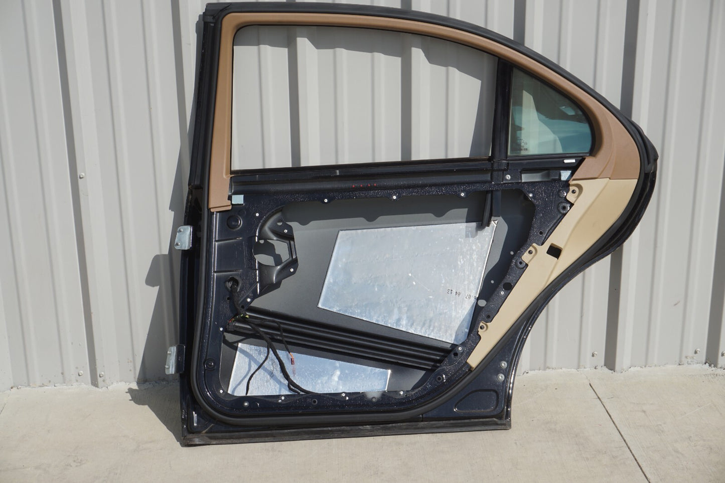 07-13 Mercedes W221 S450 S550 S600 Rear Door Shell Right Passenger Side OEM