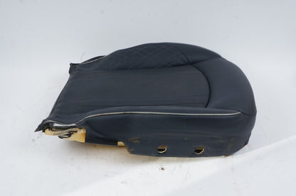 11-20 BENTLEY MULSANNE FRONT RIGHT SIDE SEAT LEATHER BUTTOM CUSHION BLUE
