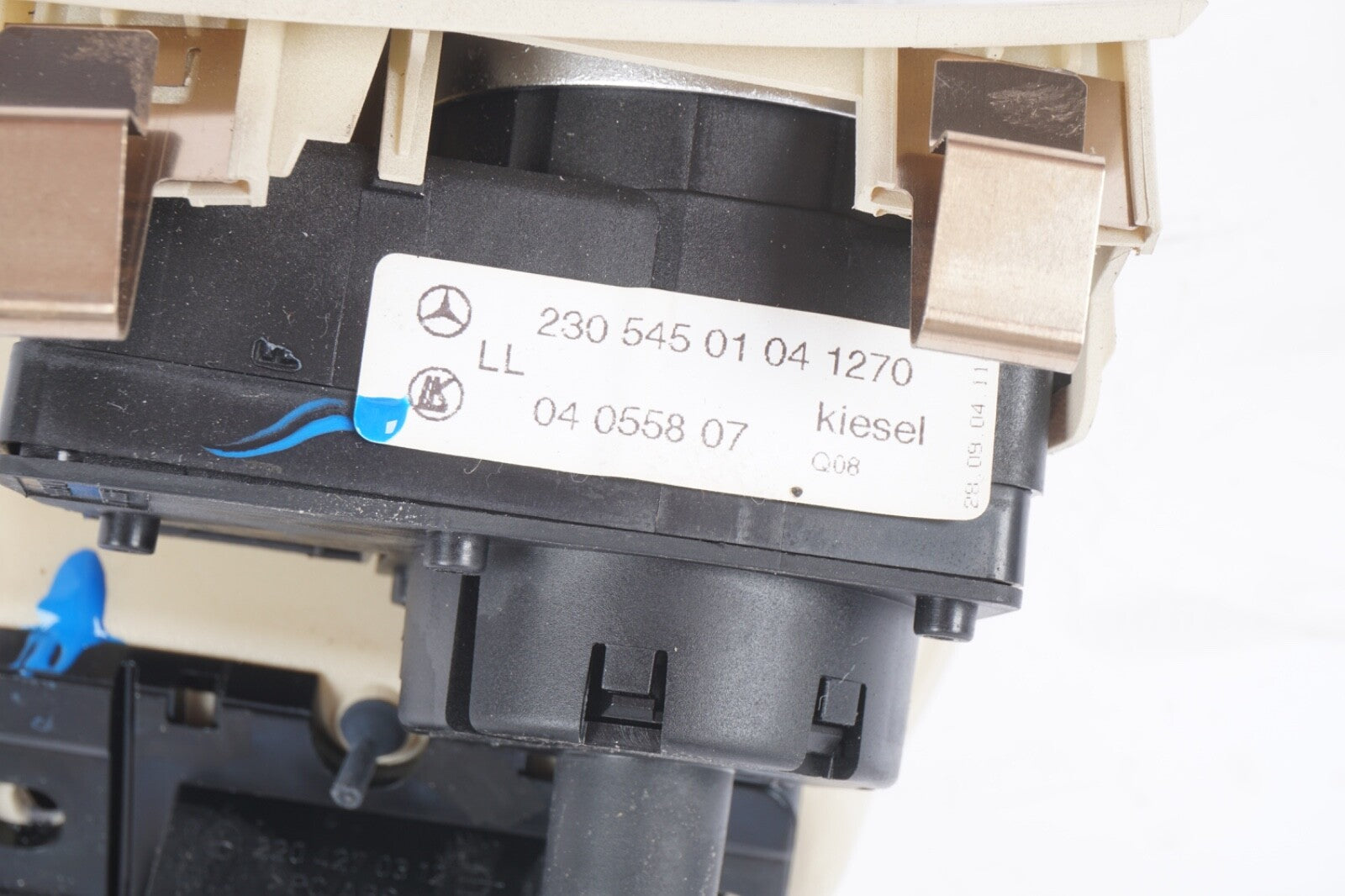 03-12 Mercedes R230 SL500 SL550 SL55 AMG Headlight Control Switch BEIGE OEM