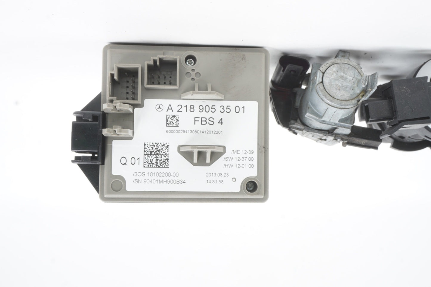 14-20 Mercedes W207 E350 E550 Ignition Switch Module w/ Key 2189053501 OEM