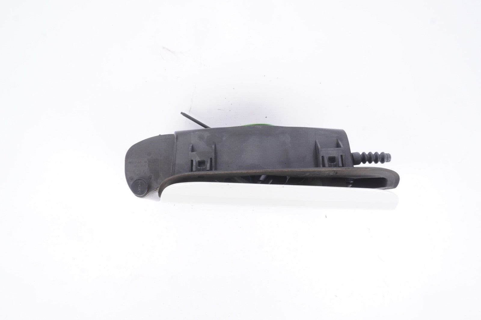 08-13 BMW E93 CONVERTIBLE 328i 335i FUEL GAS DOOR TANK LID ASSEMBLY WHITE