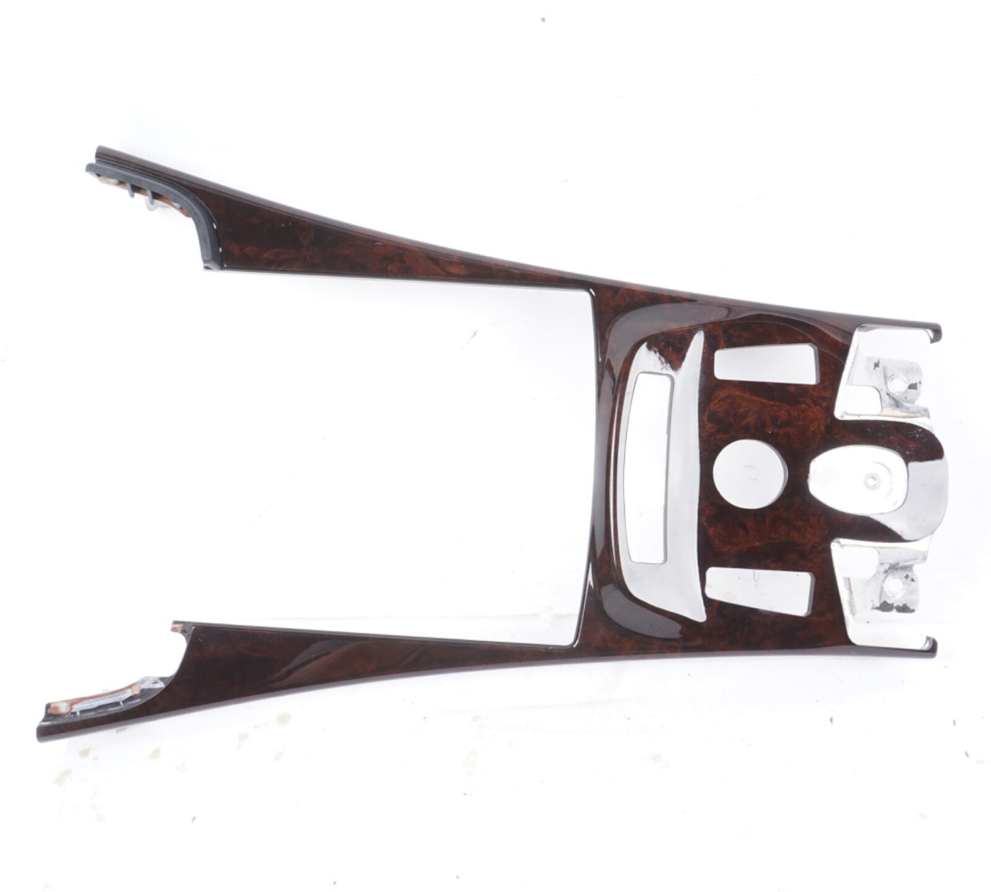 10-13 MERCEDES S550 W221 CENTER CONSOLE WOOD TRIM OEM