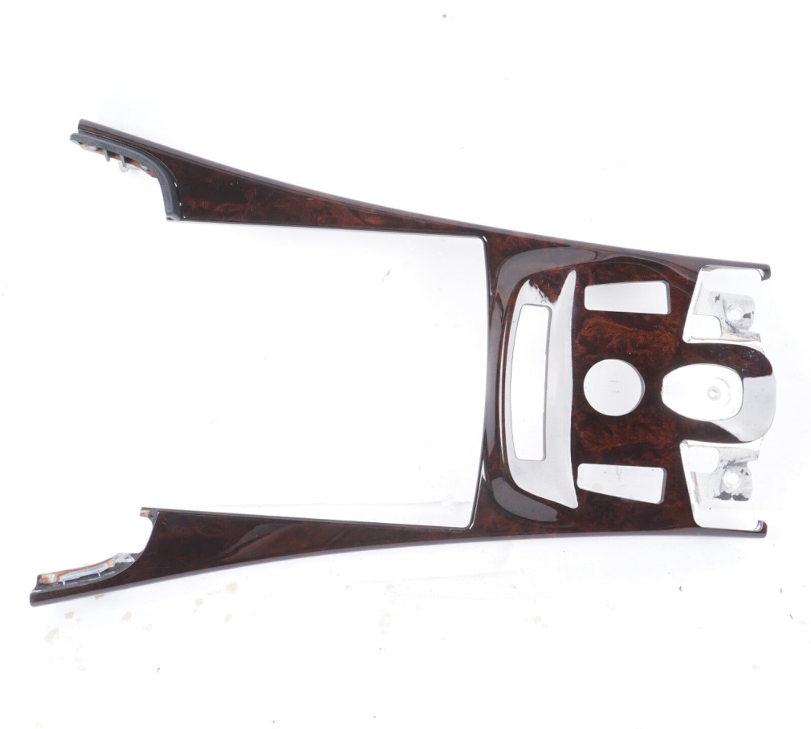 10-13 MERCEDES S550 W221 CENTER CONSOLE WOOD TRIM OEM