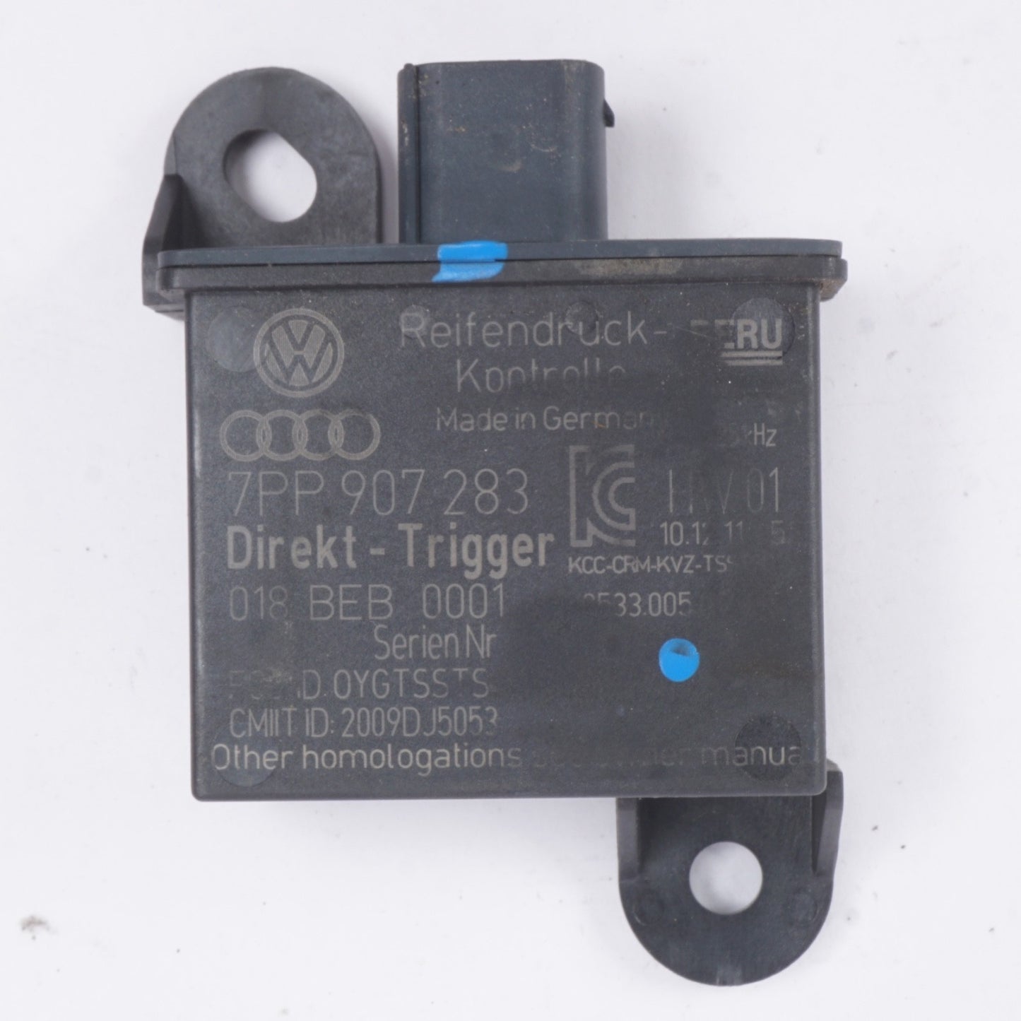 2011-2016 PORSCHE CAYENNE REAR RIGHT TIRE PRESSURE MONITOR CONTROL MODULE OEM
