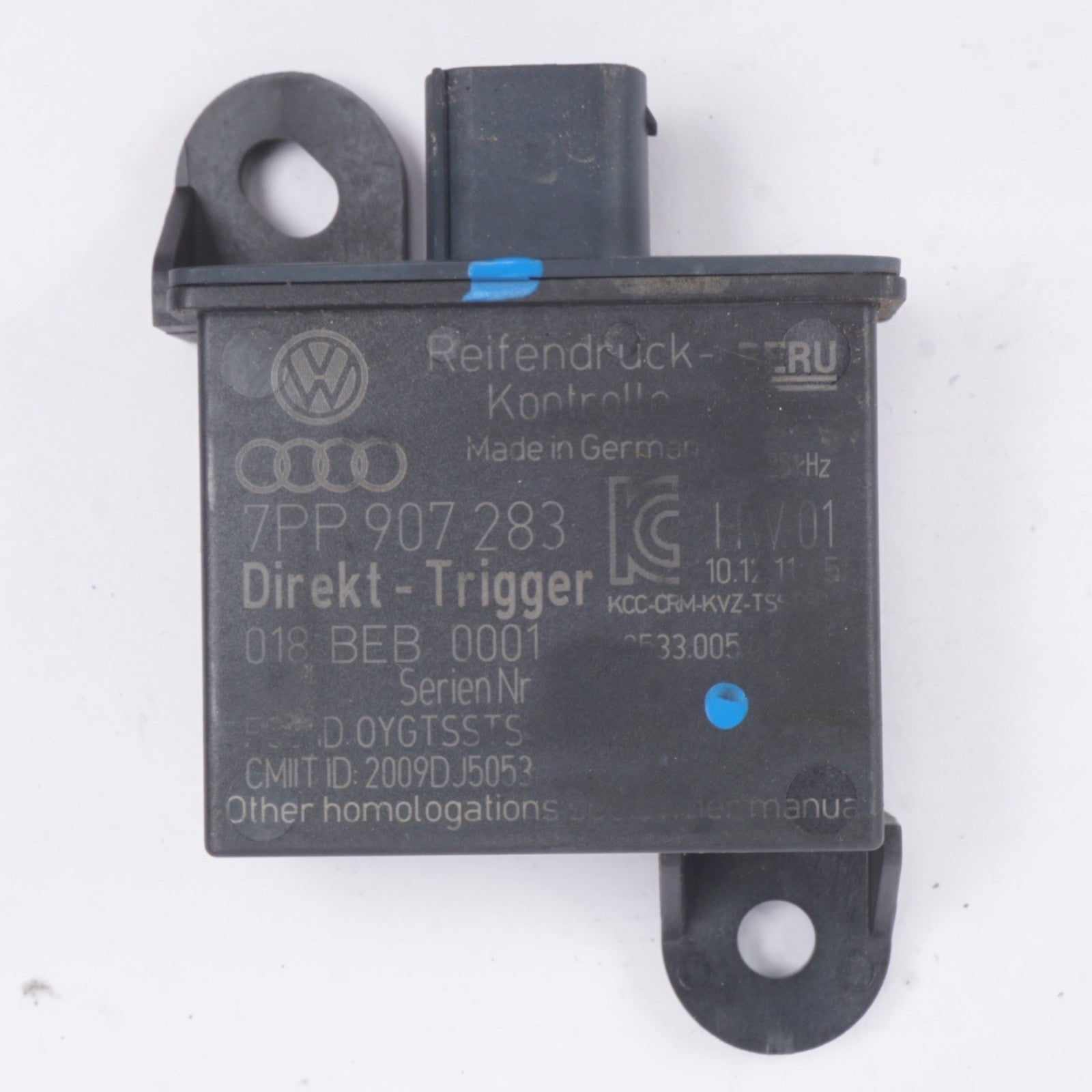 2011-2016 PORSCHE CAYENNE REAR RIGHT TIRE PRESSURE MONITOR CONTROL MODULE OEM