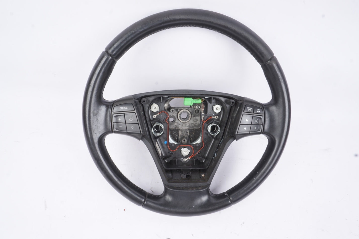 2011 - 2013 VOLVO C70 STEERING WHEEL W/ CONTROLS BLACK LEATHER