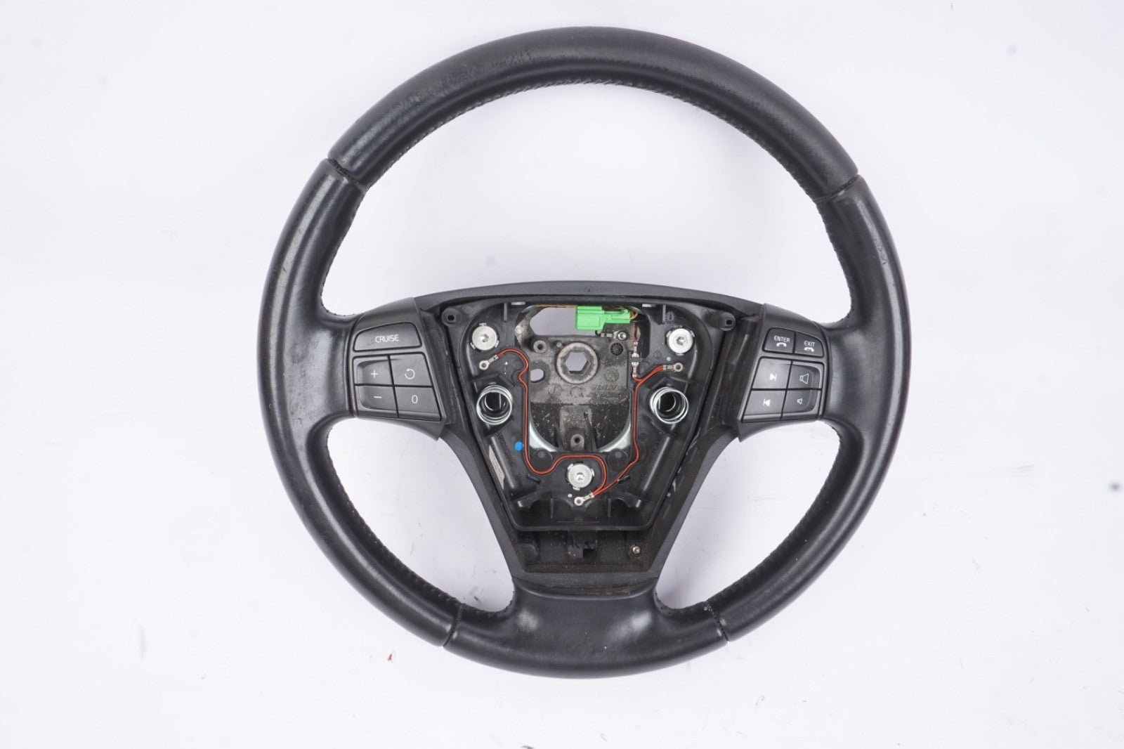 2011 - 2013 VOLVO C70 STEERING WHEEL W/ CONTROLS BLACK LEATHER