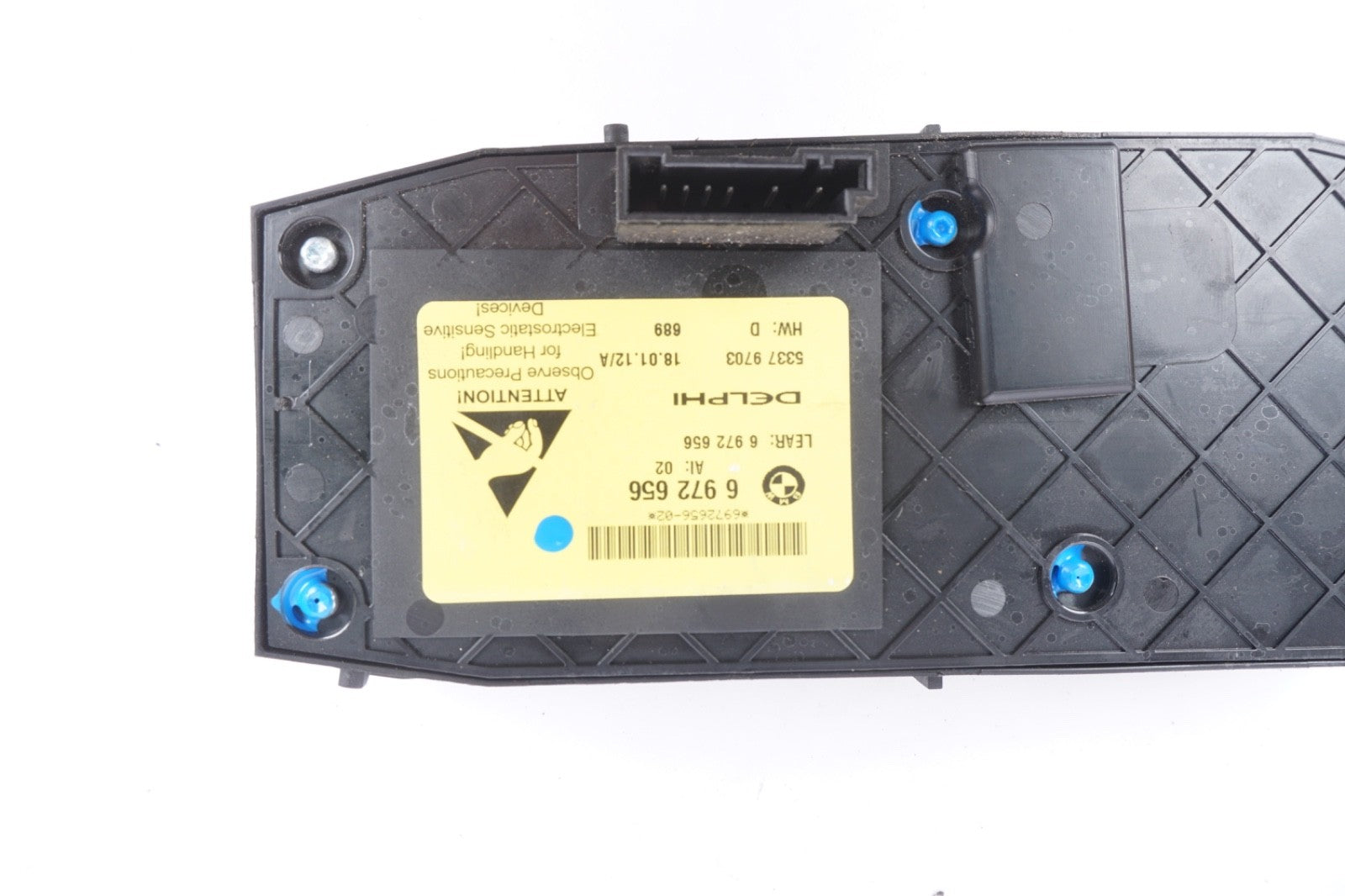 08-13 BMW E93 328 335 M3 Convertible Front Passenger Seat Control Switch 6972656