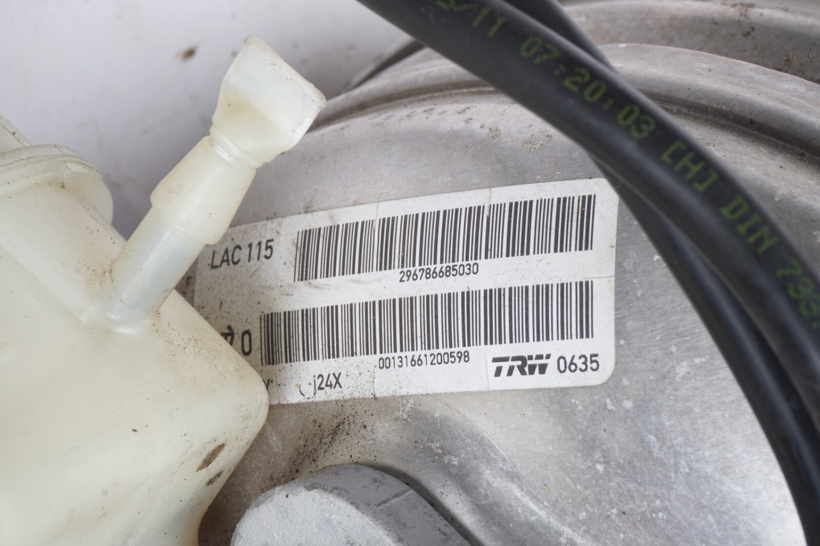 09-19 BMW F01 F02 750Li 550i 640i TRW POWER BRAKE BOOSTER SERVO CYLINDER OEM