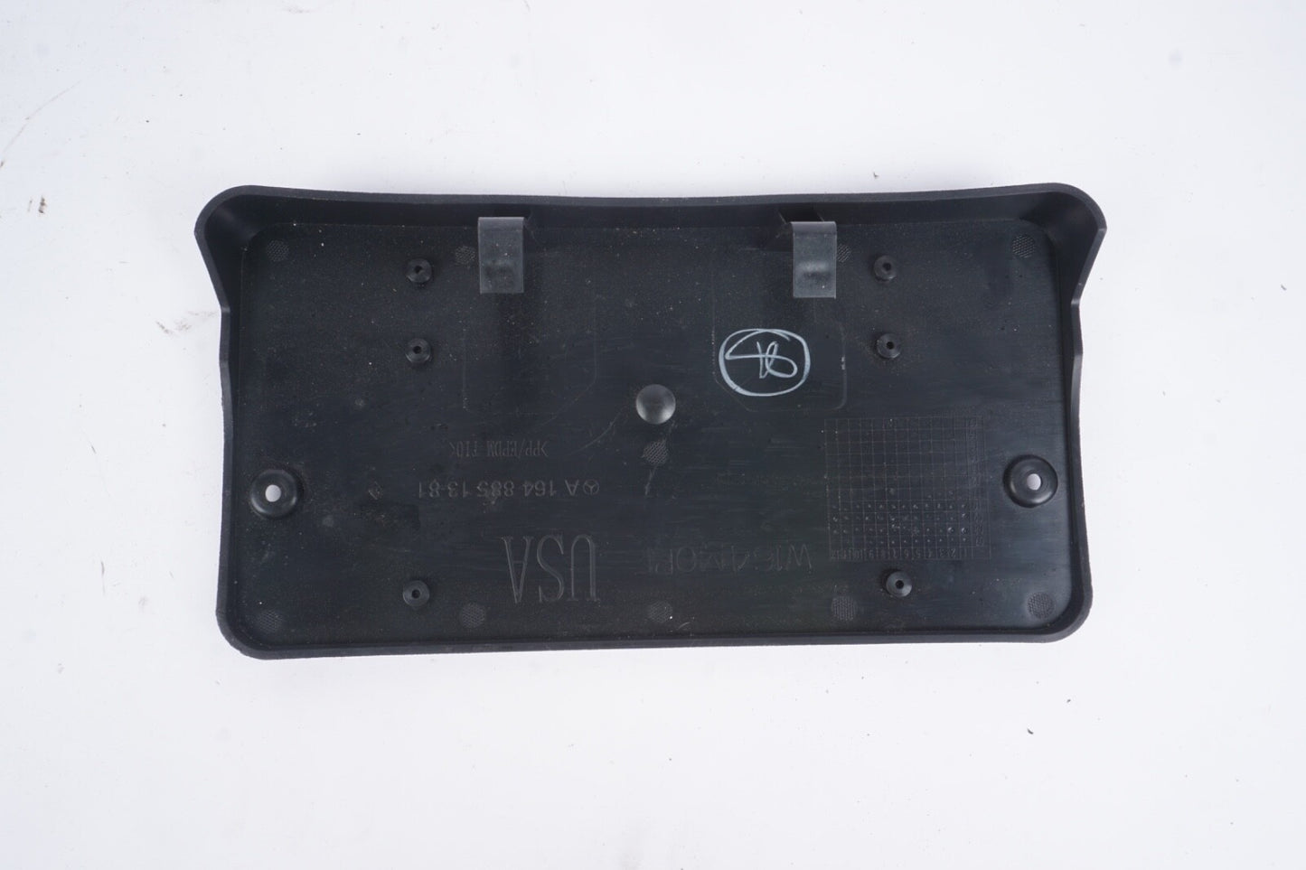 2008 2009 2011 Mercedes ML350/550/63AMG License Plate Bracket A1648851381 OEM