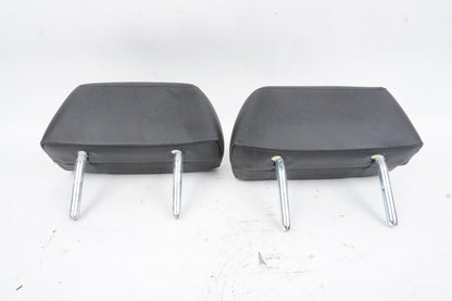 12-18 BMW F06 F12 F13 640I 650I REAR RIGHT & LEFT SIDE HEADREST SET BLACK OEM