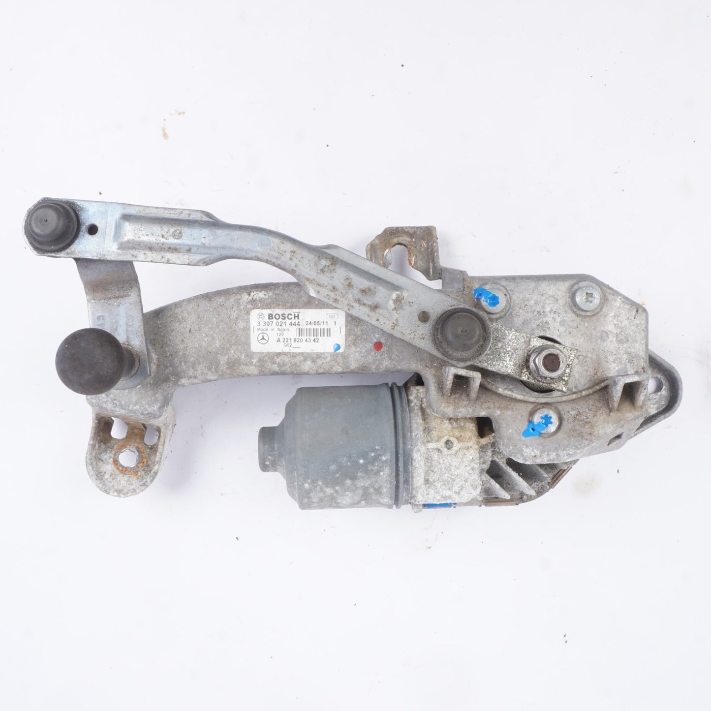 07-14 Mercedes W221 S550 CL550 Left Windshield Washer Wiper Motor 2218204342 OEM