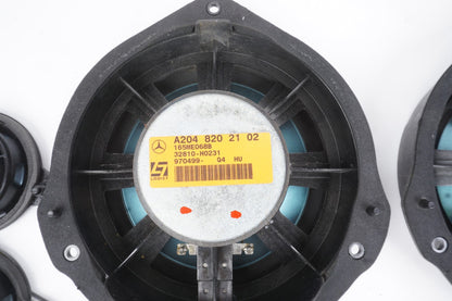 11-17 Mercedes W207 E550 E350 Convertible Audio Speaker Tweeter SET of 11 OEM