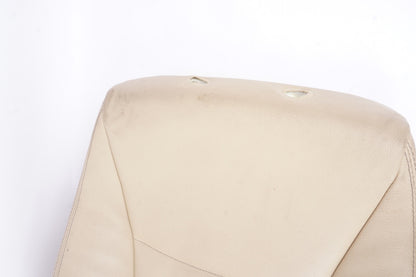 2011 - 2017 BMW X3 - Front Right Upper Backrest Seat Cushion Leather Skin Beige