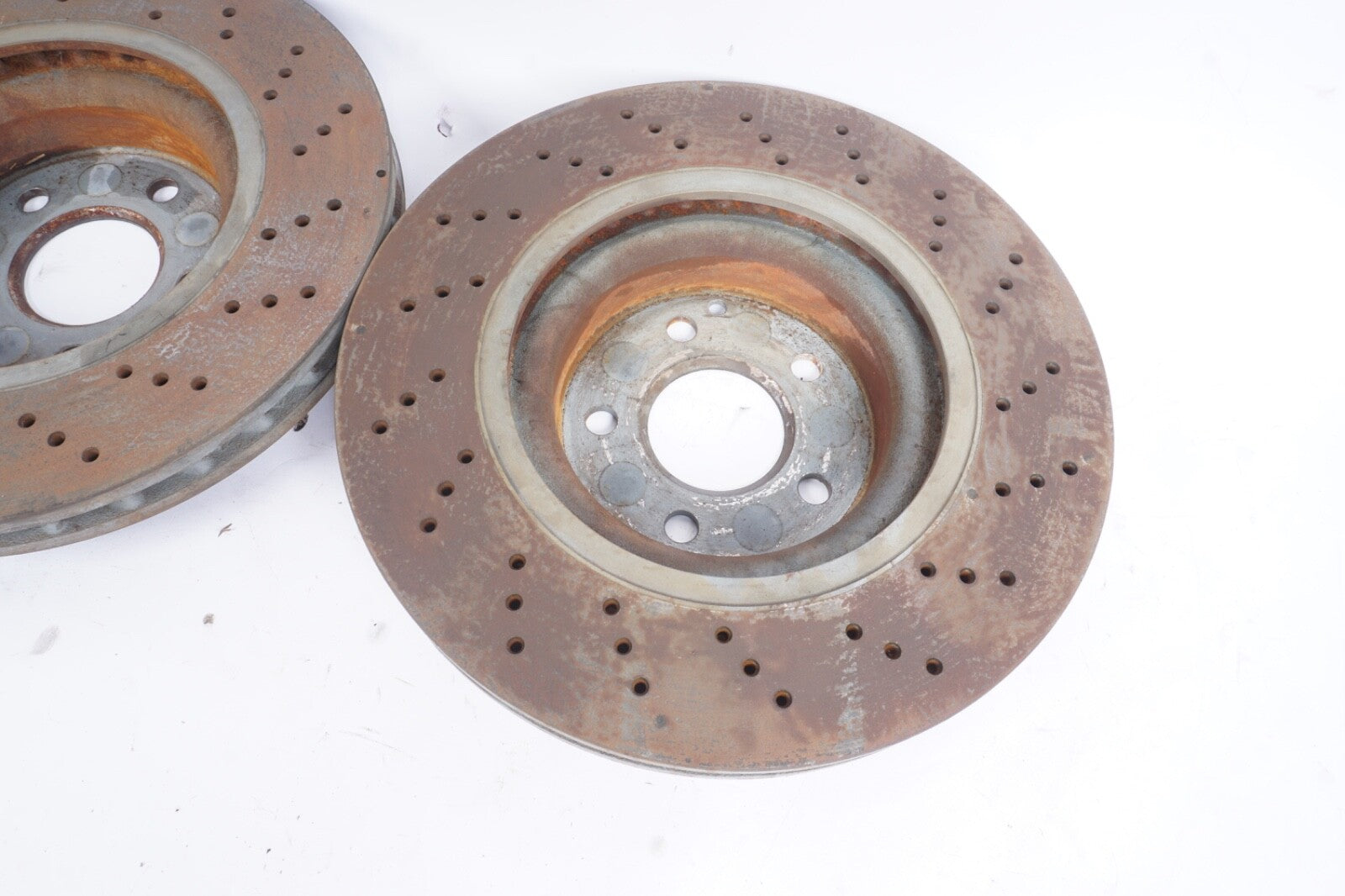 03-06 Mercedes R230 SL500 SL600 Front Left & Right Brake Rotors Disc OEM