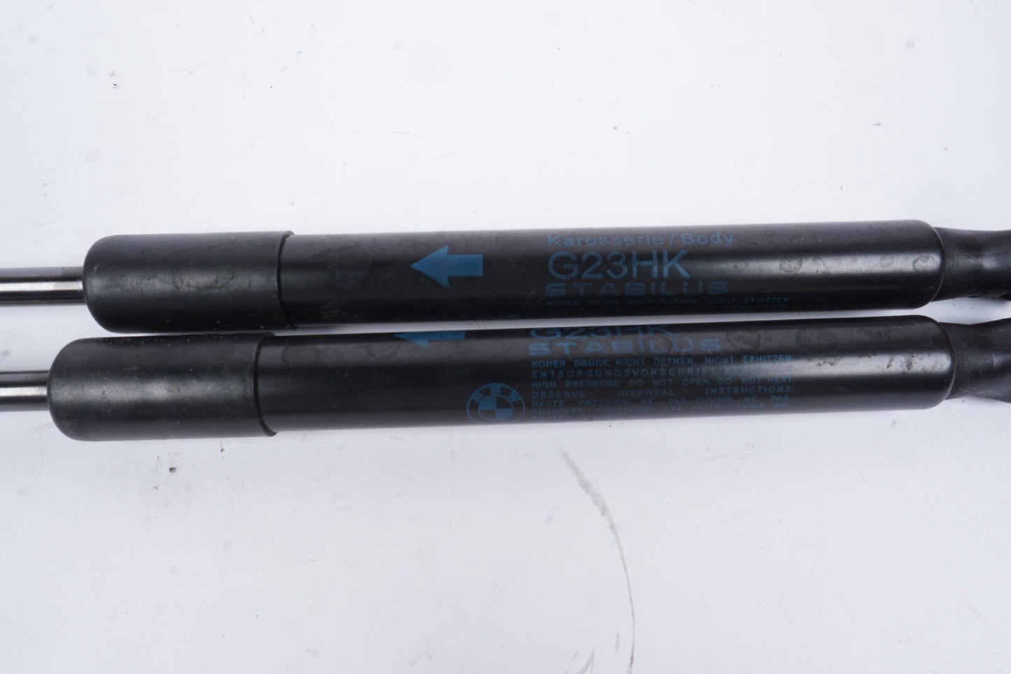 BMW M4 G83 Rear Left Right Convertible Cover Strut SHOCK Set 2021 - 2024 OEM