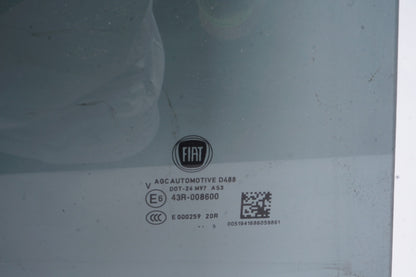 2016 - 2022 FIAT 500X Rear Right Passenger Side Door Window Glass OEM