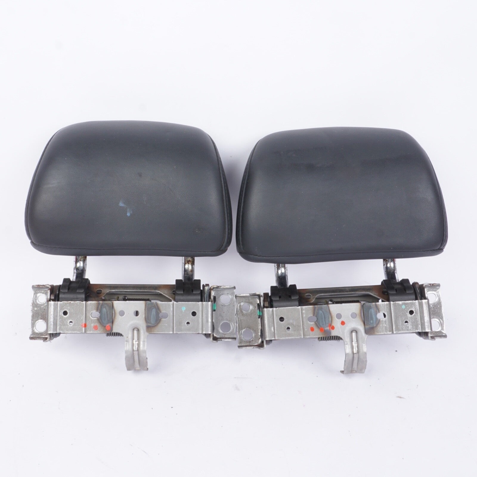 2010 - 2011 LEXUS IS250 IS350 CONVERTIBLE REAR SEAT HEADRESTS LEATHER BLACK
