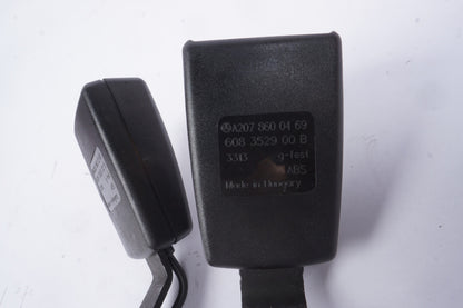 10-17 Mercedes W207 E350 E550 Rear Seat Belt Buckle Oem PAIR