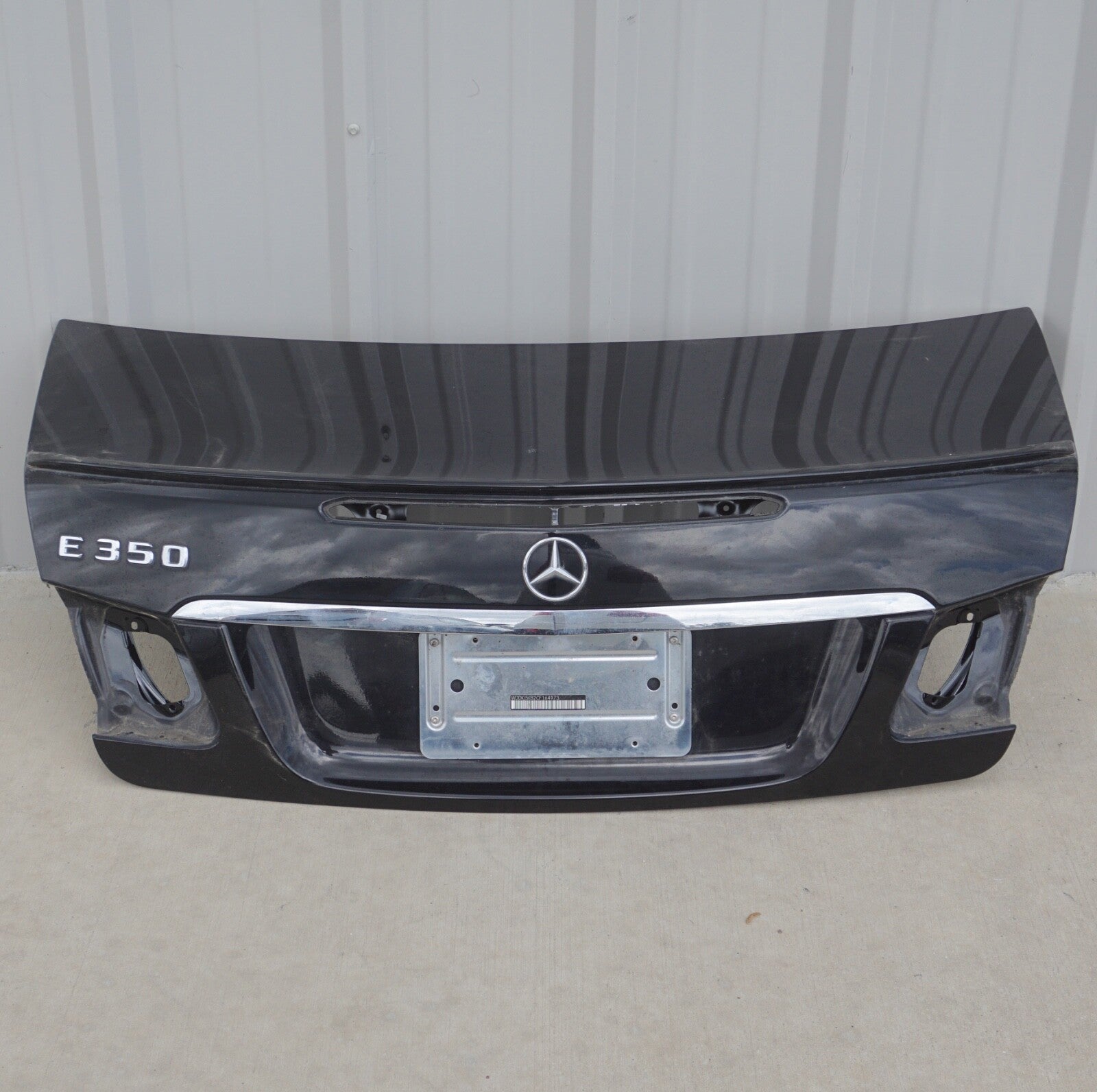 11 12 13 14 15 16 17 MERCEDES E350 E400 E550 COUPE REAR TRUNK LID