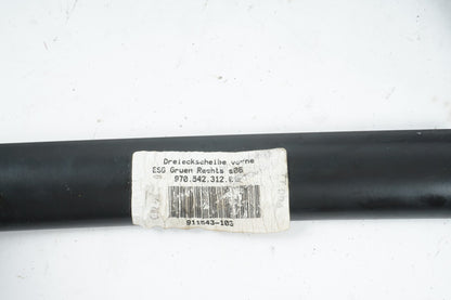 10 - 16 PORSCHE PANAMERA FRONT DOOR QUARTER WINDOW GLASS RIGHT PASSENGE SIDE OEM