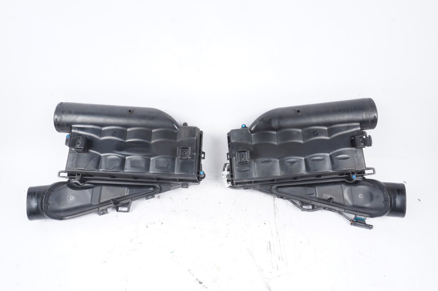 12-17 MERCEDES S550 4.6L LEFT RIGHT SIDE ENGINE AIR INTAKE CLEANER BOX OEM