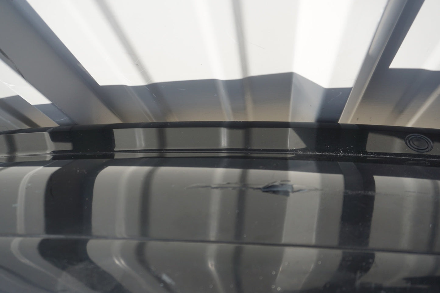 2004 - 2010 AUDI A8 A8L Rear Bumper Cover W/ Park Assist Black