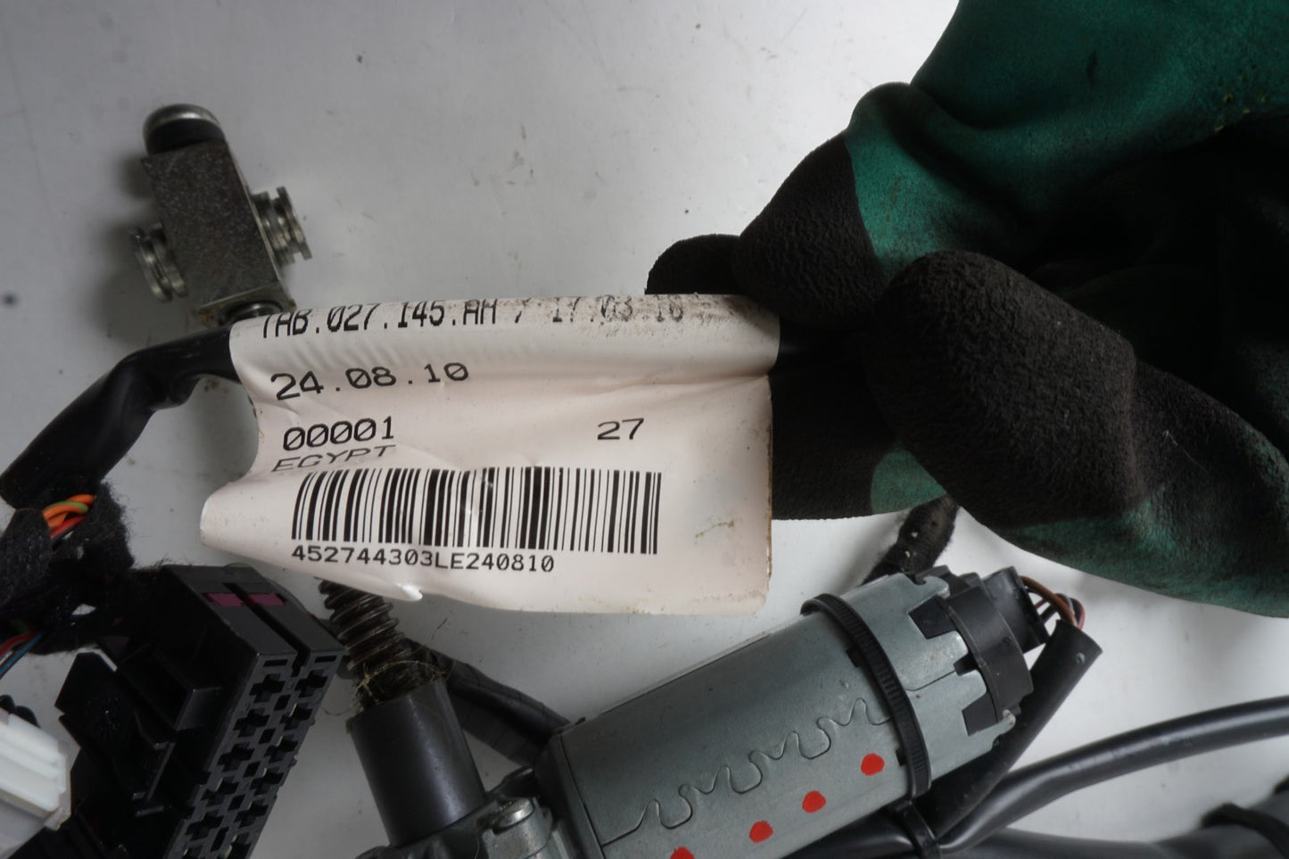 2011-2018 Audi A8L A8 Rear Right Passenger Side Seat Wire Harness & Motors OEM
