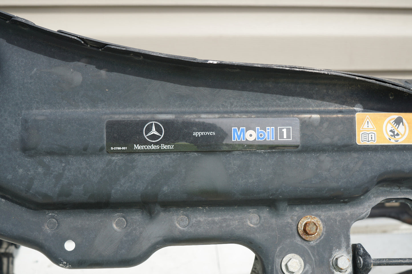 2006 - 2010 MERCEDES BENZ R350 W251 RADIATOR SUPPORT W/ BUMPER REINFORCEMENT OEM