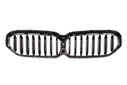 For 2022 BMW G30 G31 LCI Glossy Black Front Kidney Grille Grill - NO CAMERA