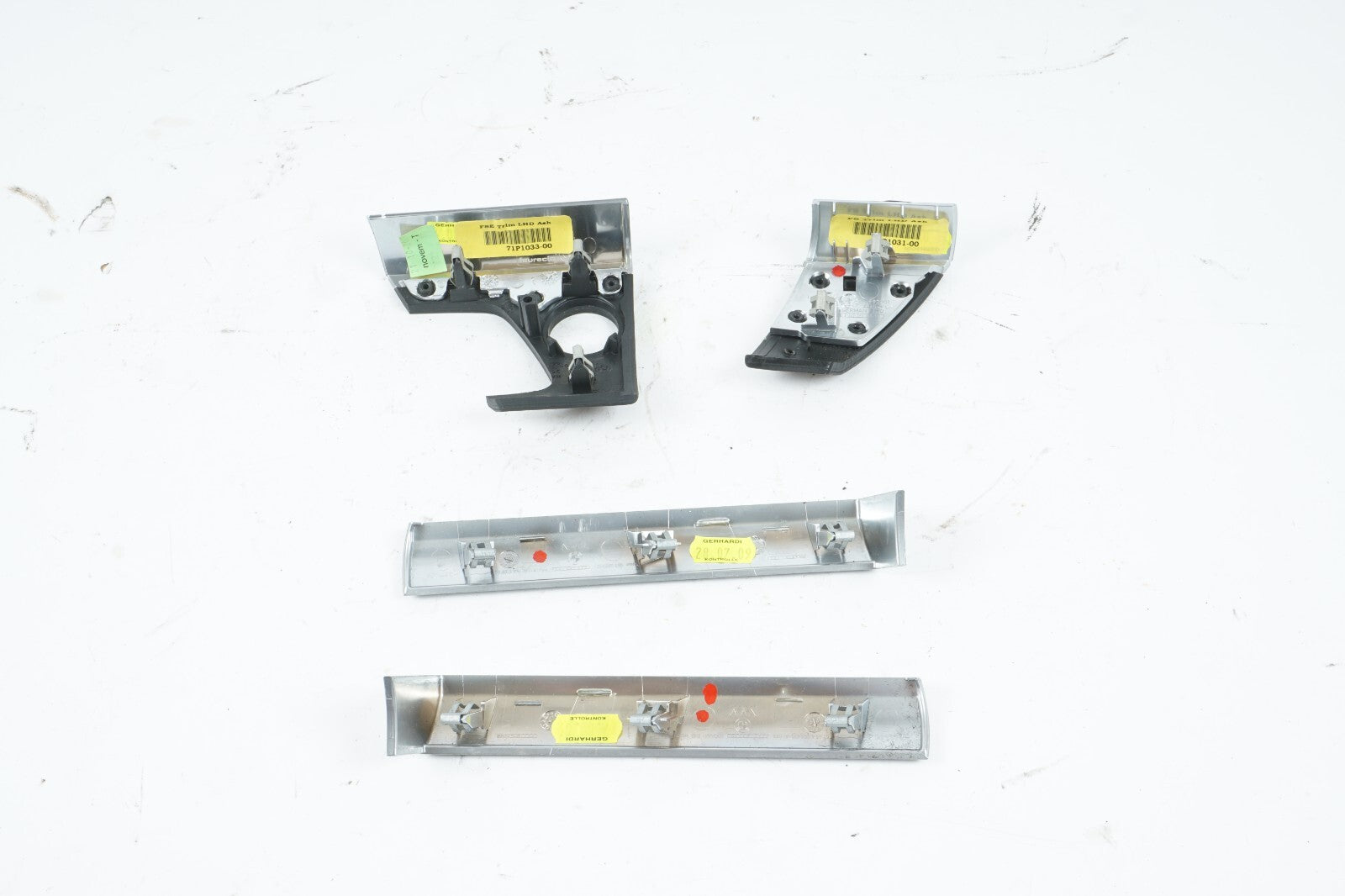 2008 - 2013 BMW X6 DASHBOARD TRIM PANEL  SET OF 4 OEM