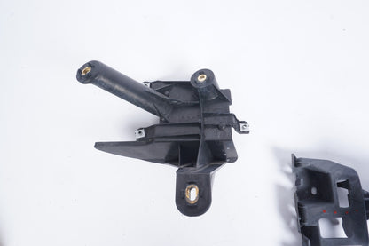11-14 Porsche Cayenne Rear Right Pass Side Bumper Support Bracket Set Of 3 OEM