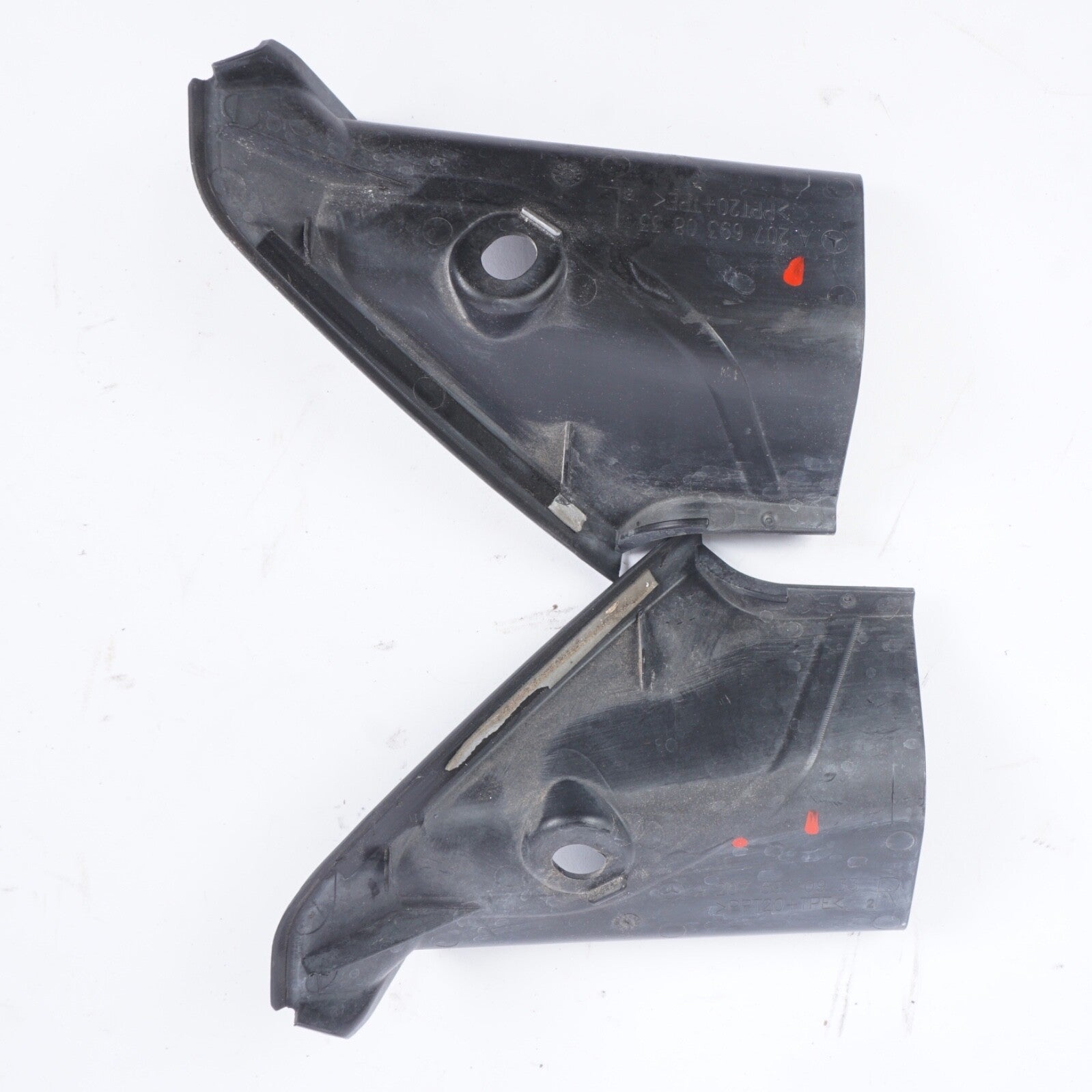 2010 - 2013 Mercedes Benz E Class E350 A Pillar Cover Lower Left and Right