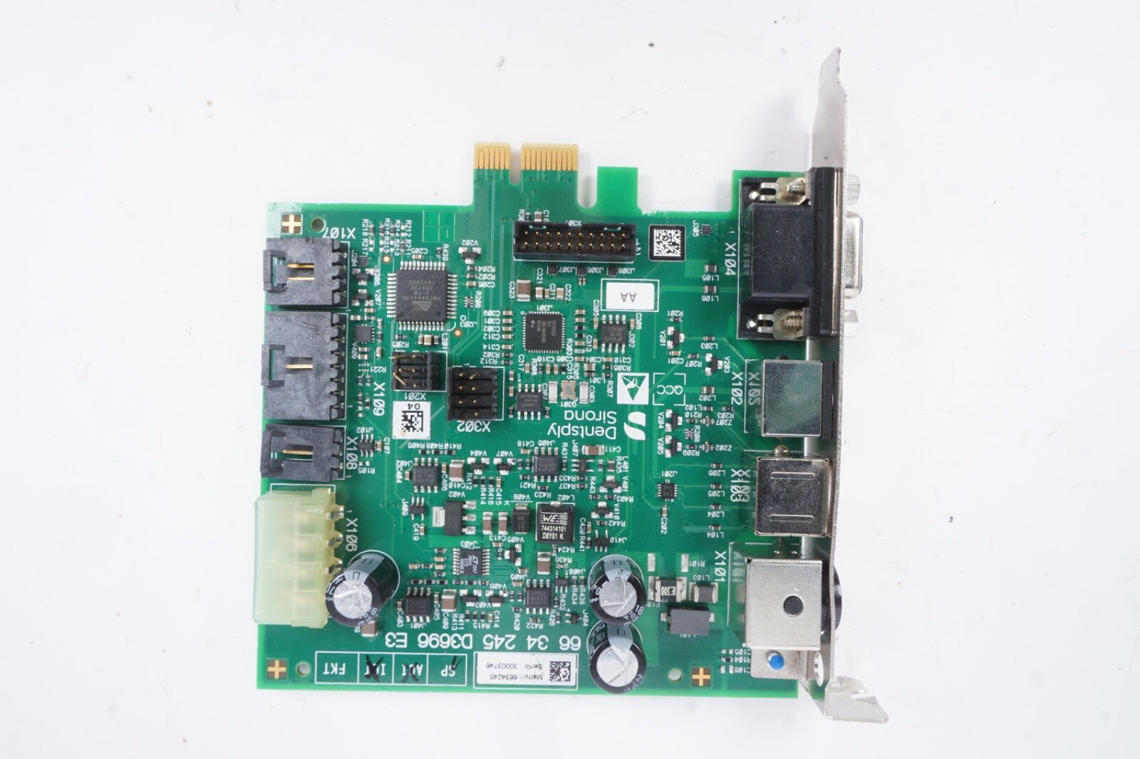 DENTSPLY SIRONA PRIMESCAN FRAME GRABBER D3696 CIRCUIT BOARD REF: 6634245