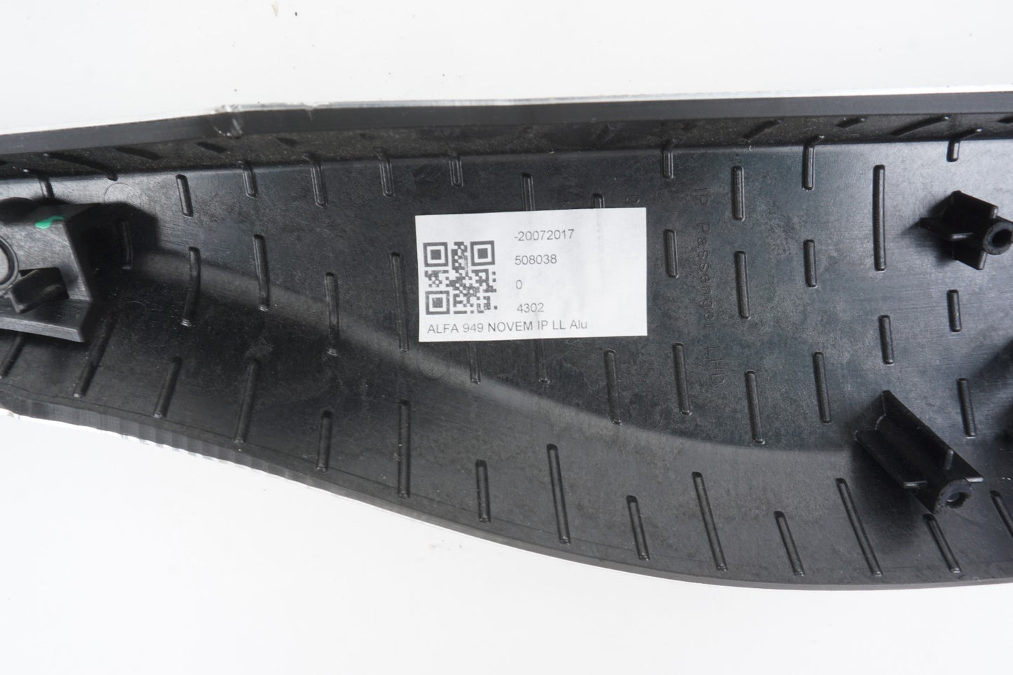 17-19 ALFA ROMEO STELVIO DASH CENTER & RIGHT SIDE BEZEL MOLDING COVER TRIM OEM