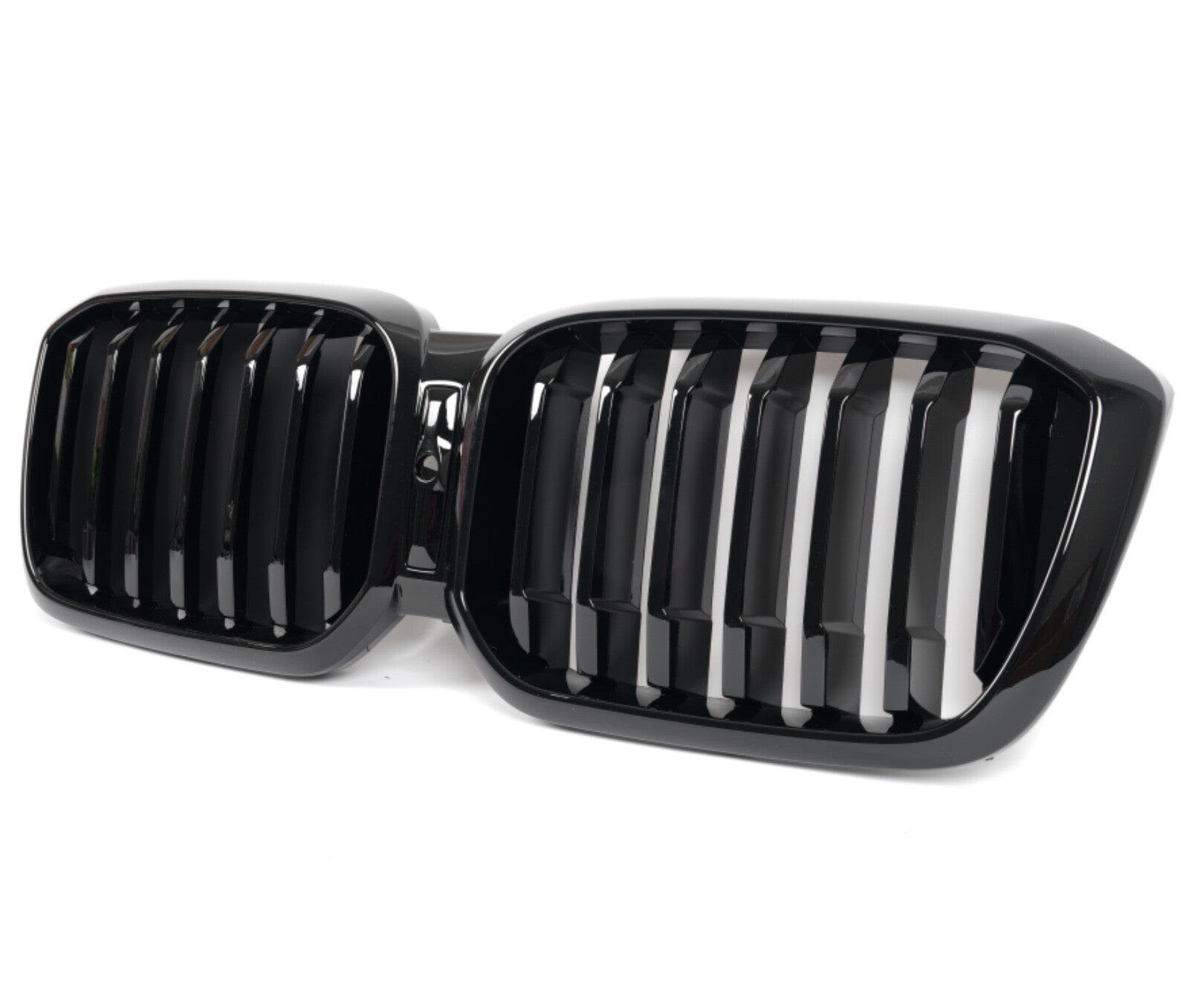 For 2021 - 2024 BMW IX3 X3 X4 G01 G02 G08 Gloss Black Front Kidney Grill Grille