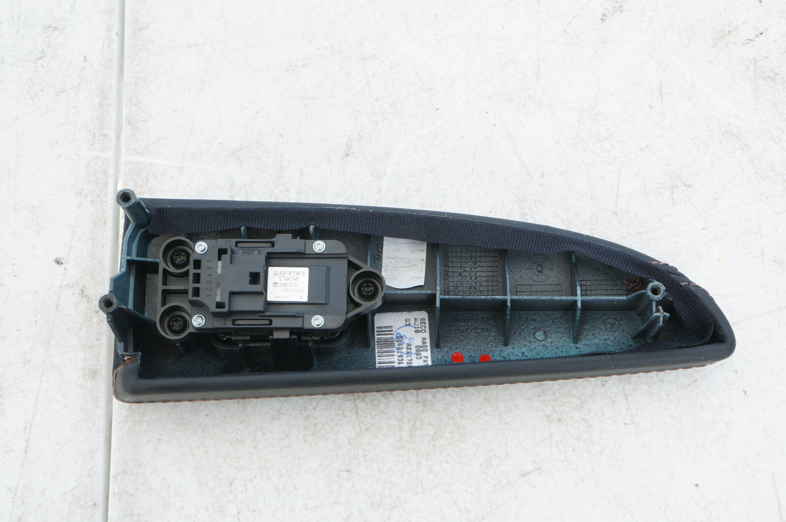 10-13 MERCEDES W221 S550 S400 FRONT RIGHT PASS SIDE WINDOW CONTROL SWITCH OEM
