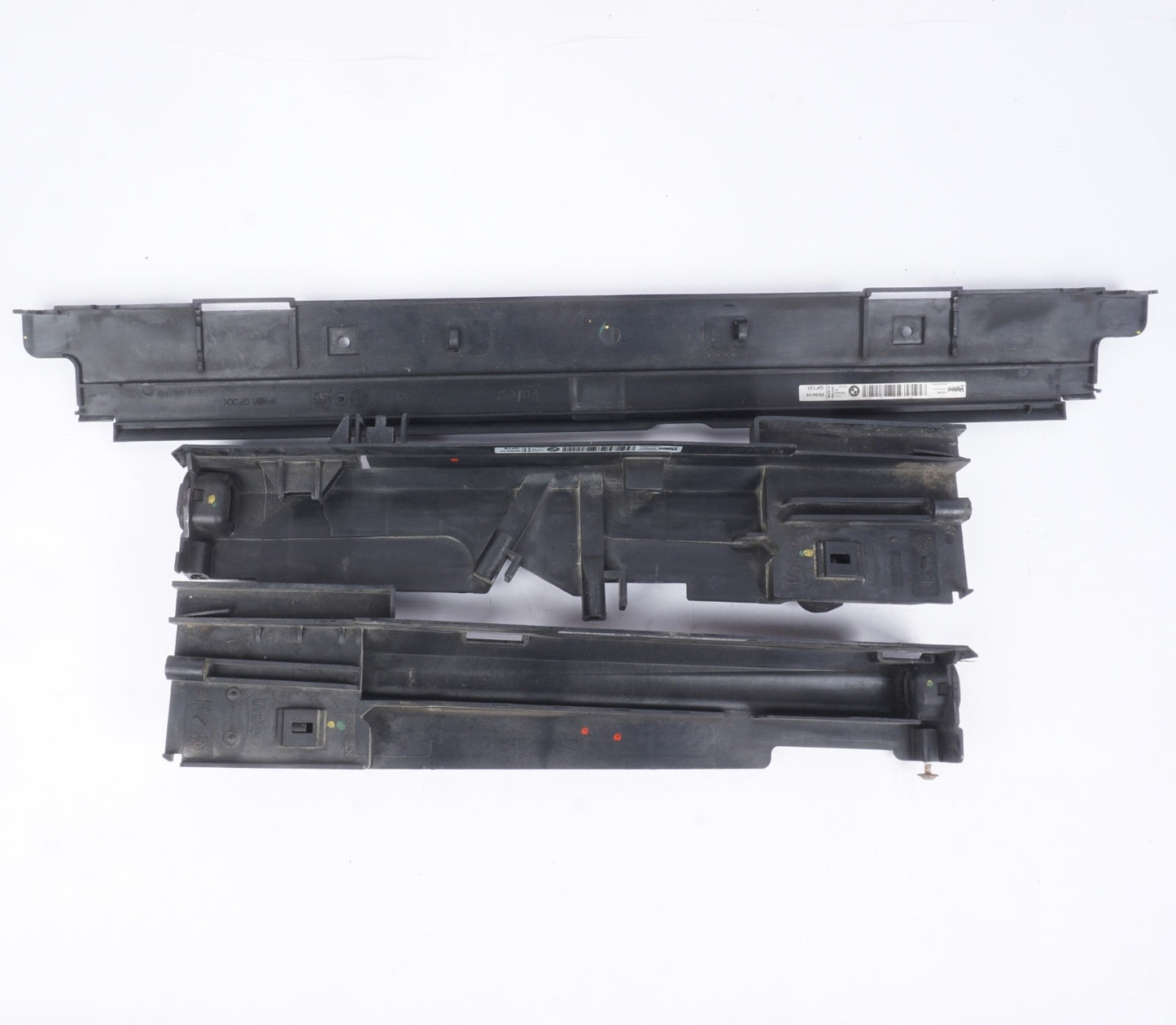 12-16 BMW 228I 328i 428I MAIN RADIATOR LEFT RIGHT UPPER FRAME MOUNT BRACKET SET