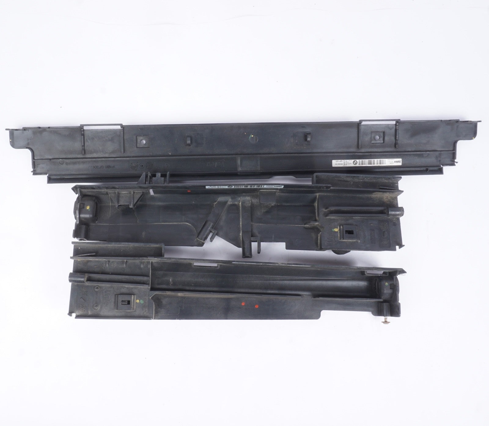 12-16 BMW 228I 328i 428I MAIN RADIATOR LEFT RIGHT UPPER FRAME MOUNT BRACKET SET