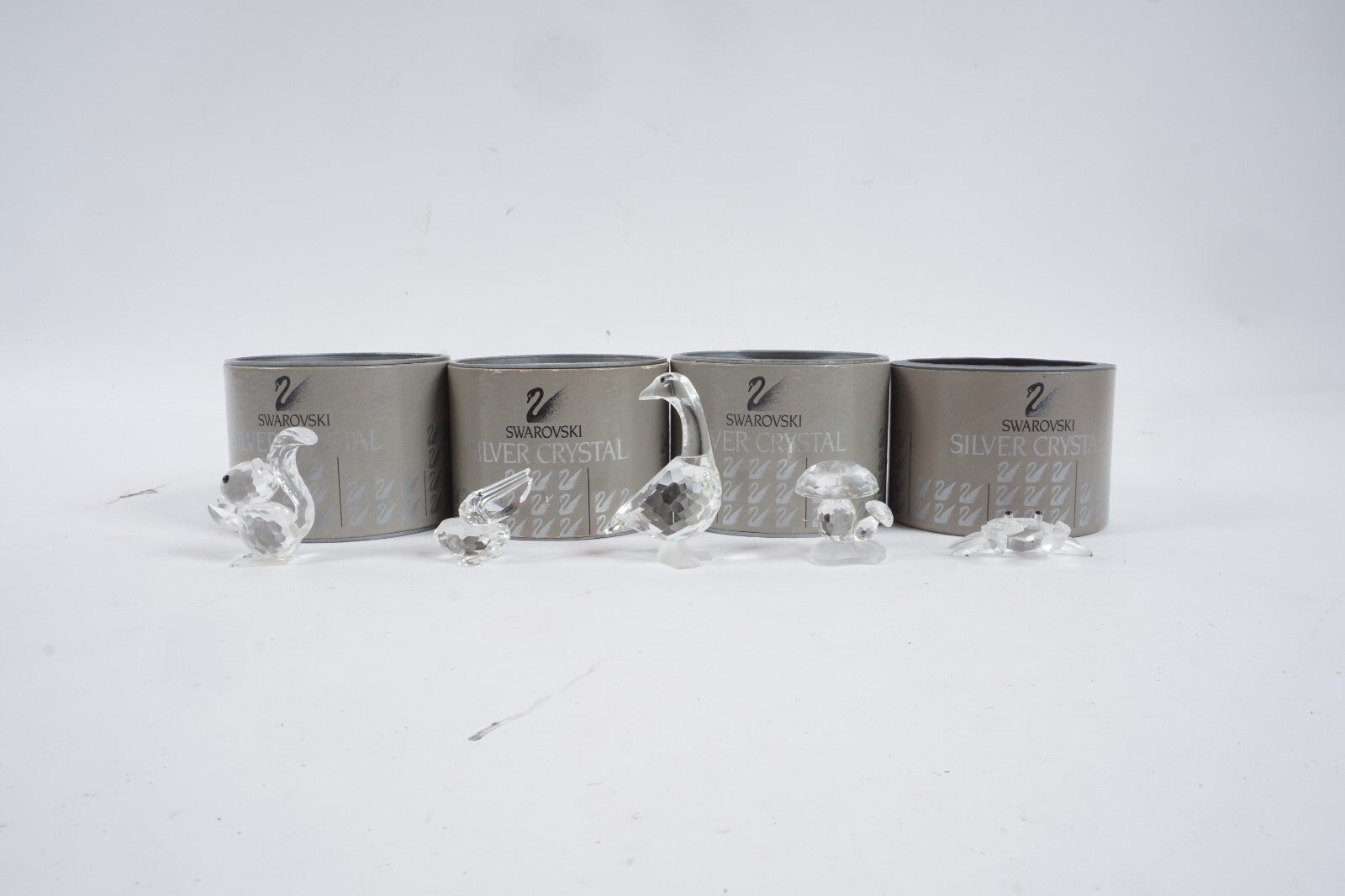 Swarovski Pelican Squirrel MUSHROOMS Crab