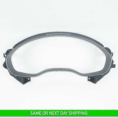 2012 - 2018 AUDI A7 DASH INSTRUMENT PANEL SPEEDOMETER CLUSTER BEZEL COVER OEM