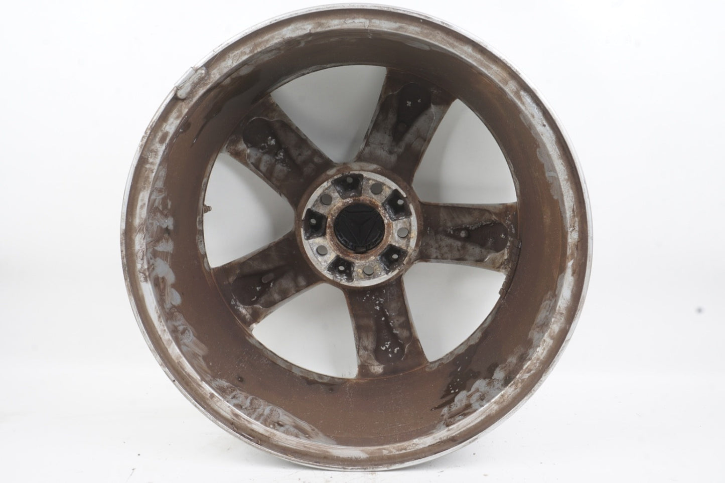 2010 - 2013 Mercedes W221 S550 8.5 x 18 18" 5 spoke wheel rim silver