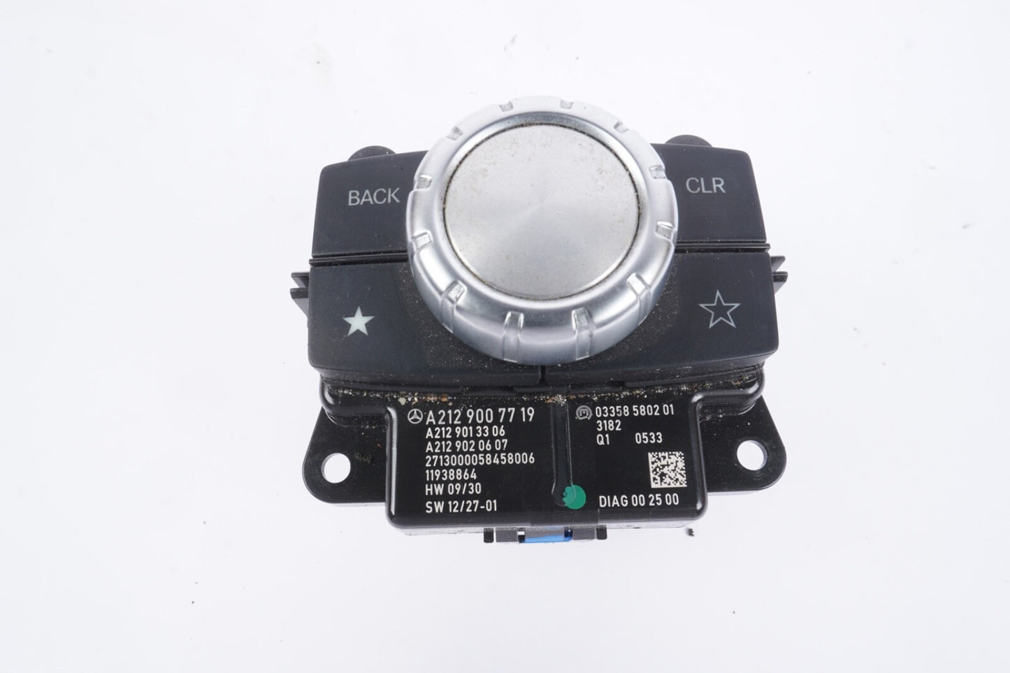 14-17 Mercedes W207 E350 E550 Console Head Unit Controller Knob Multi Switch OEM