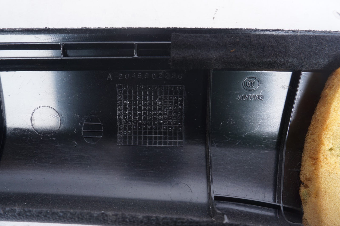 08-14 Mercedes C250 C300 C350 A Pillar Trim Panel Cover Left & Right OEM